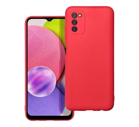 Forcell SOFT Case  Samsung Galaxy A03s červený