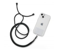 ŠŇŮRKA NA TELEFON TECH-PROTECT CHAIN UNIVERSAL STRAP BLACK/BLACK