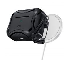 POUZDRO/KRYT ESR CYBER ARMOR HALOLOCK MAGSAFE APPLE Airpods PRO 1 / 2 BLACK