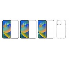 4PACK - 3x 3D ochranné tvrzené sklo na celý displej + průsvitný kryt - iPhone 14 Pro Max