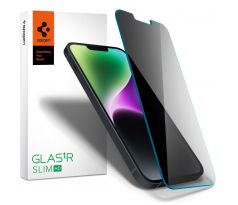 OCHRANNÉ TVRZENÉ SKLO SPIGEN GLAS.TR SLIM iPhone 13 / 13 Pro / 14 PRIVACY