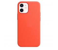 iPhone 12 mini Silicone Case s MagSafe - Electric Orange