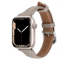 ŘEMÍNEK SPIGEN CYRILL KAJUK APPLE WATCH 4 / 5 / 6 / 7 / 8 / SE (40 / 41 MM) CREAM