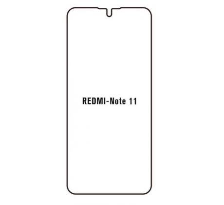 Hydrogel - ochranná fólie - Xiaomi Redmi Note 11 5G (case friendly)