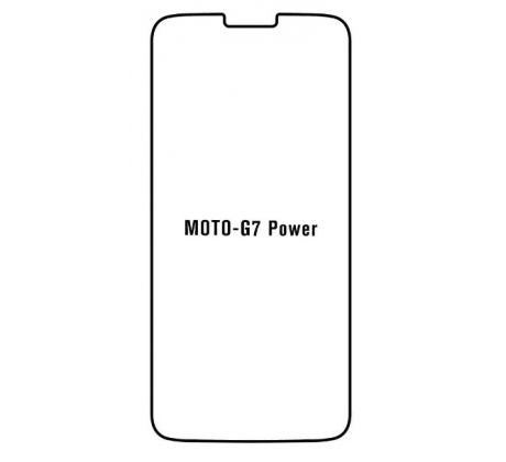 Hydrogel - ochranná fólie - Motorola Moto G7 Power (case friendly)