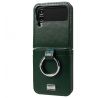 KRYT RINGKE SIGNATURE FOLIO SAMSUNG GALAXY Z FLIP 4 DARK GREEN