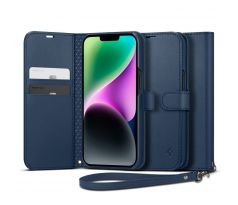 KRYT SPIGEN WALLET S iPhone 14 CLASSIC BLUE