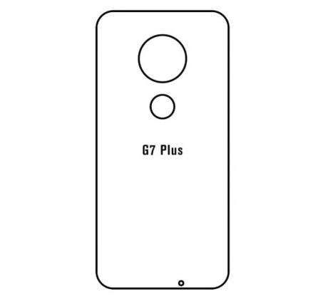 Hydrogel - zadní ochranná fólie - Motorola Moto G7 Plus 