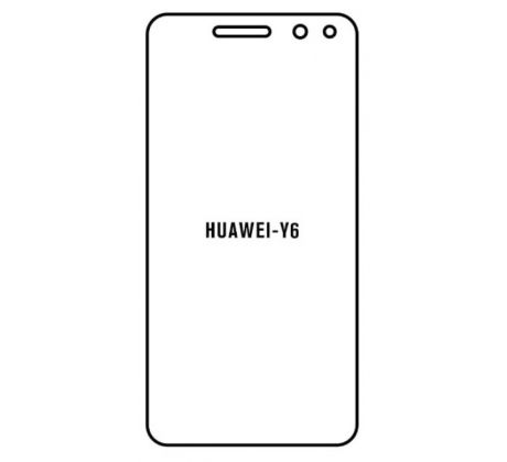 Hydrogel - Privacy Anti-Spy ochranná fólie - Huawei Y6 2017