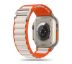 ŘEMÍNEK TECH-PROTECT NYLON PRO APPLE WATCH 4 / 5 / 6 / 7 / 8 / 9 / SE / ULTRA 1 / 2 (42 / 44 / 45 / 49 MM) ORANGE / MOUSY