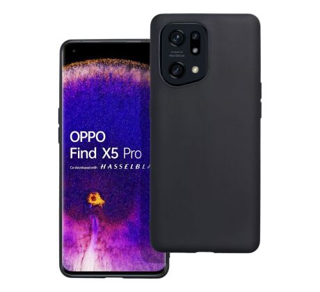 MATT Case  OPPO Find X5 Pro černý