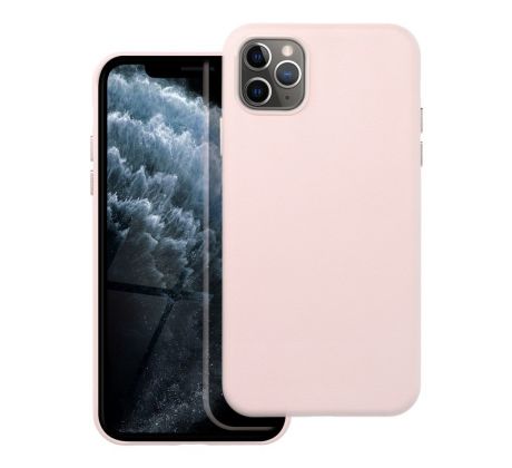 Kožený kryt - Mag Cover  iPhone 11 Pro Max (růžový)