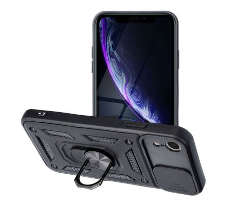 SLIDE ARMOR Case  iPhone XR černý