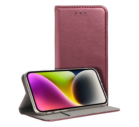 Smart Magneto book   iPhone 14 Pro Max burgundy