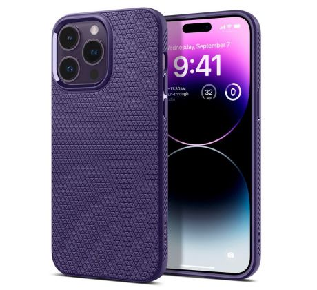 KRYT SPIGEN LIQUID AIR iPhone 14 Pro Max DEEP PURPLE