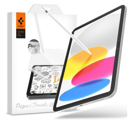 MATNÁ OCHRANNÁ FÓLIE SPIGEN PAPER TOUCH iPad 10.9 2022 MATTE CLEAR