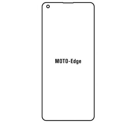 UV Hydrogel s UV lampou - ochranná fólie - Motorola Edge 