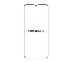 UV Hydrogel s UV lampou - ochranná fólie - Samsung Galaxy A20 