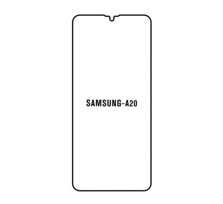 UV Hydrogel s UV lampou - ochranná fólie - Samsung Galaxy A20 