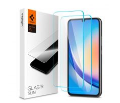 2KS V BALENÍ, SET 2 OCHRANNÝCH SKEL SPIGEN GLAS.TR SLIM 2-PACK SAMSUNG GALAXY A34 5G CLEAR