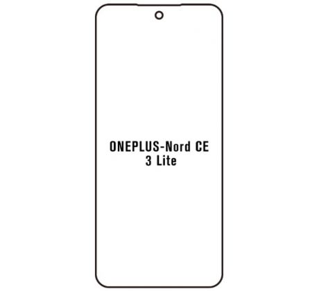 UV Hydrogel s UV lampou - ochranná fólie - OnePlus Nord CE 3 Lite