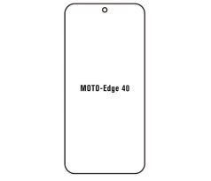 Hydrogel - ochranná fólie - Motorola Edge 40 (case friendly) 