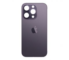 iPhone 14 Pro - Sklo zadního housingu se zvětšeným otvorem na kameru - Deep Purple