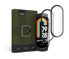 2KS V BALENÍ, SET 2 HYBRIDNÍCH SKEL HOFI HYBRID PRO+ 2-PACK XIAOMI SMART BAND 8 / 8 NFC BLACK