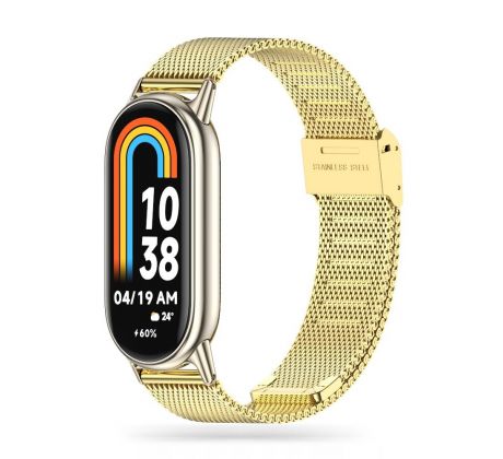 ŘEMÍNEK TECH-PROTECT MILANESEBAND XIAOMI SMART BAND 8 / 8 NFC GOLD