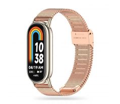 ŘEMÍNEK TECH-PROTECT MILANESEBAND XIAOMI SMART BAND 8 / 9 NFC ROSE GOLD