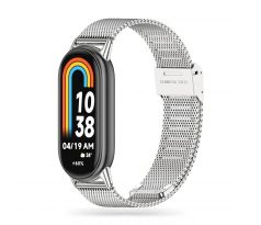 ŘEMÍNEK TECH-PROTECT MILANESEBAND XIAOMI SMART BAND 8 / 9 NFC SILVER