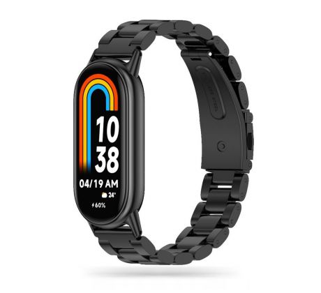 ŘEMÍNEK TECH-PROTECT STAINLESS XIAOMI SMART BAND 8 / 9 NFC BLACK