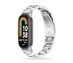 ŘEMÍNEK TECH-PROTECT STAINLESS XIAOMI SMART BAND 8 / 8 NFC SILVER