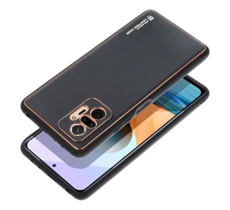 LEATHER Case  Xiaomi Redmi Note 12 Pro+ 5G černý