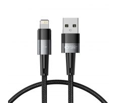 NABÍJECÍ A DATOVÝ KABEL TECH-PROTECT ULTRABOOST LIGHTNING CABLE 12W/2.4A 25CM GREY