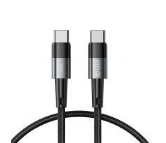 NABÍJECÍ A DATOVÝ KABEL TECH-PROTECT ULTRABOOST TYPE-C CABLE PD60W/3A 25CM GREY