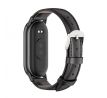 ŘEMÍNEK TECH-PROTECT LEATHERFIT XIAOMI SMART BAND 8 / 9 NFC BLACK