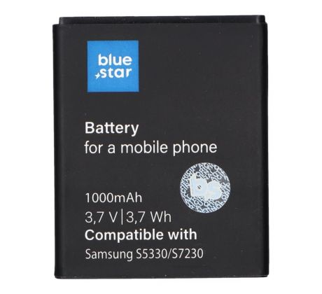 Baterie Samsung Wave 533 (S5330)/ Wave 723/(S7230)/  Galaxy mini (S5570) 1000 mAh Li-Ion Blue Star