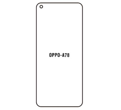 Hydrogel - ochranná fólie - OPPO A78 4G (case friendly)