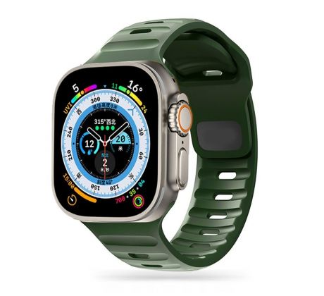 ŘEMÍNEK TECH-PROTECT ICONBAND LINE APPLE WATCH 4 / 5 / 6 / 7 / 8 / 9 / SE (38 / 40 / 41 MM) ARMY GREEN