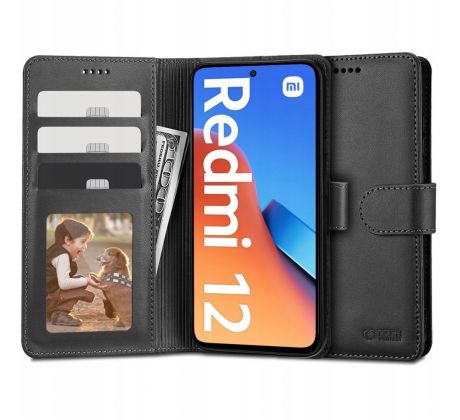 KRYT TECH-PROTECT WALLET XIAOMI REDMI 12 BLACK