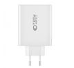 SÍŤOVÁ NABÍJEČKA NA MOBIL A TABLET TECH-PROTECT NC100W-GAN 4-PORT NETWORK CHARGER PD100W/QC3.0 WHITE