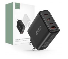 SÍŤOVÁ NABÍJEČKA NA MOBIL A TABLET TECH-PROTECT NC100W-GAN 4-PORT NETWORK CHARGER PD100W/QC3.0 BLACK