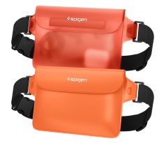 VODĚODOLNÉ POUZDRO SPIGEN A620 UNIVERSAL WATERPROOF WAIST BAG 2-PACK SUNSET ORANGE