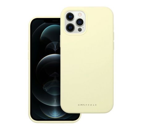 Roar Cloud-Skin Case -  iPhone 12 Pro Light žlutý