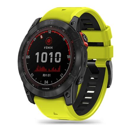 ŘEMÍNEK TECH-PROTECT ICONBAND PRO GARMIN FENIX 5 / 6 / 6 PRO / 7 LIME/BLACK