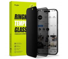 OCHRANNÉ TVRZENÉ SKLO RINGKE TG iPhone 15 Pro Max PRIVACY