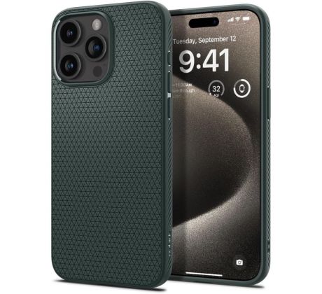 KRYT SPIGEN LIQUID Air iPhone 15 Pro Max ABYSS GREEN