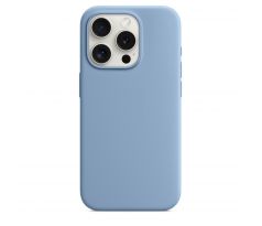 iPhone 15 Pro Max Silicone Case s MagSafe - Winter Blue