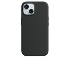 iPhone 15 Silicone Case s MagSafe - Black